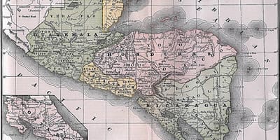 Térkép brit Honduras
