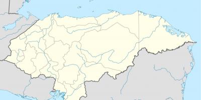 Térkép mutatja, Honduras