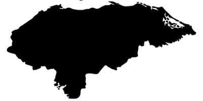 Térkép Honduras vektoros térkép