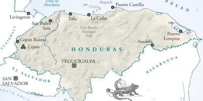 Térkép la ceiba Honduras
